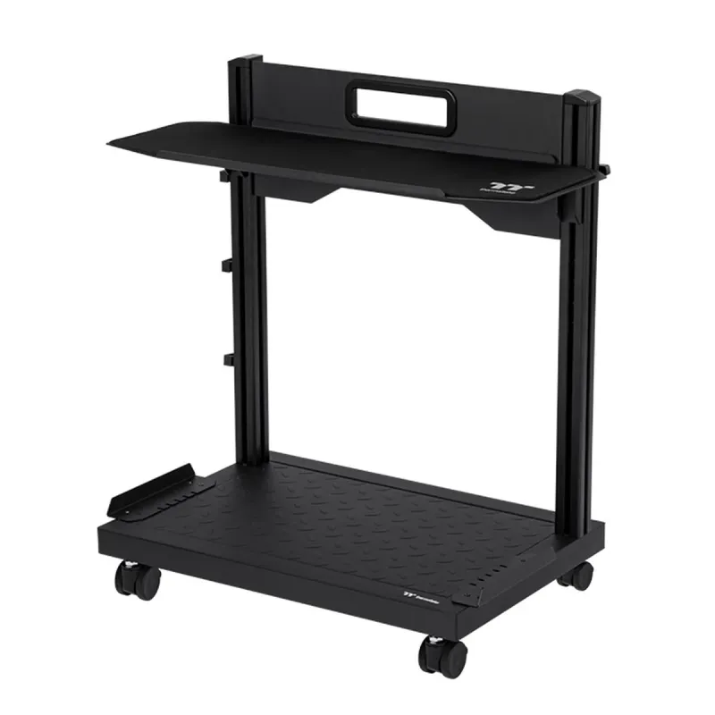 Accesorio Simulador Thermaltake Carrito Movil Pc Con Bandeja Teclado Mouse