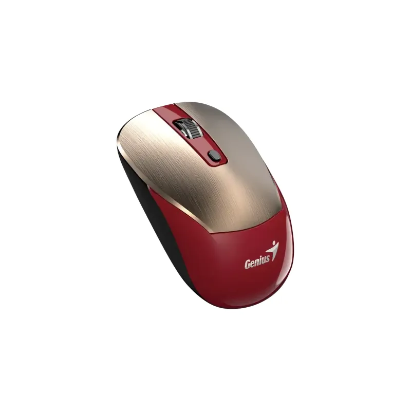 Mouse Genius Nx-7125 Gold/Red Wireless