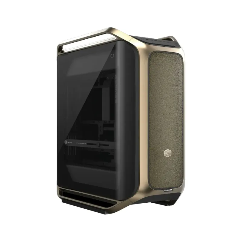 Gabinete Coolermaster Cosmos Alpha Gold Full Tower X3 Fan Rgb