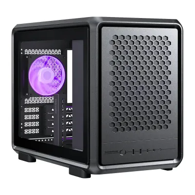 Gabinete Coolermaster Masterframe 400 Mid Tower Black
