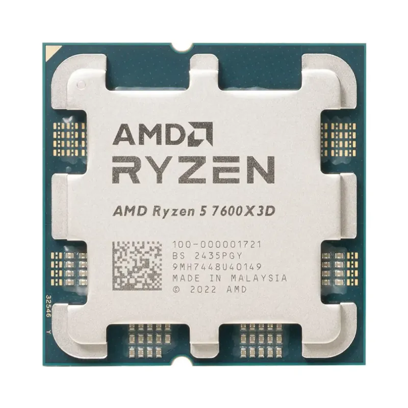 Procesador Amd Ryzen 5 7600X3D 6C/12T Sin Cooler Am5