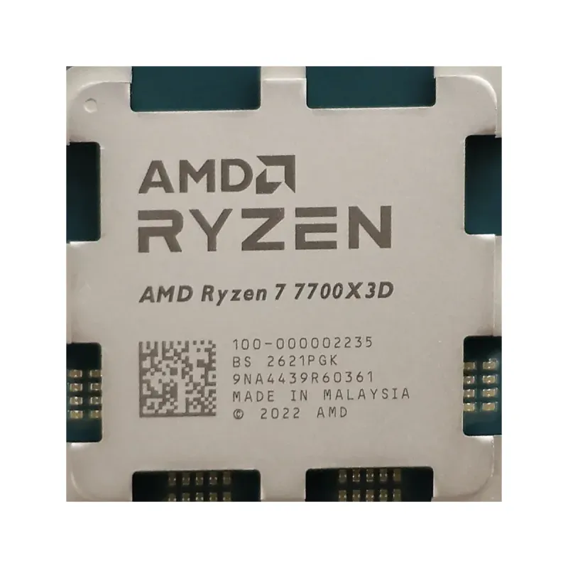 Procesador Amd Ryzen 7 7700X3D 8C/16T Sin Cooler Am5