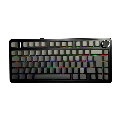 Teclado Aula F75 Rgb Black Degradé Inalambrico Sp