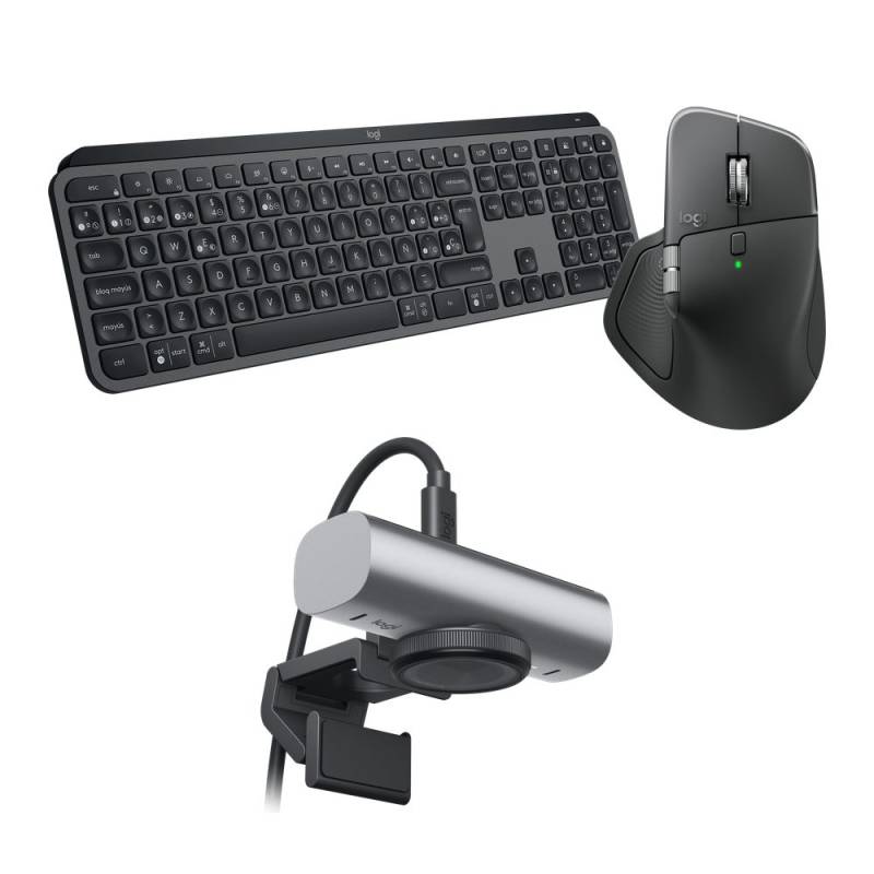 Combo Productos Combo Logitech Mx Master 4 + Mx Keys S + Mx Brio
