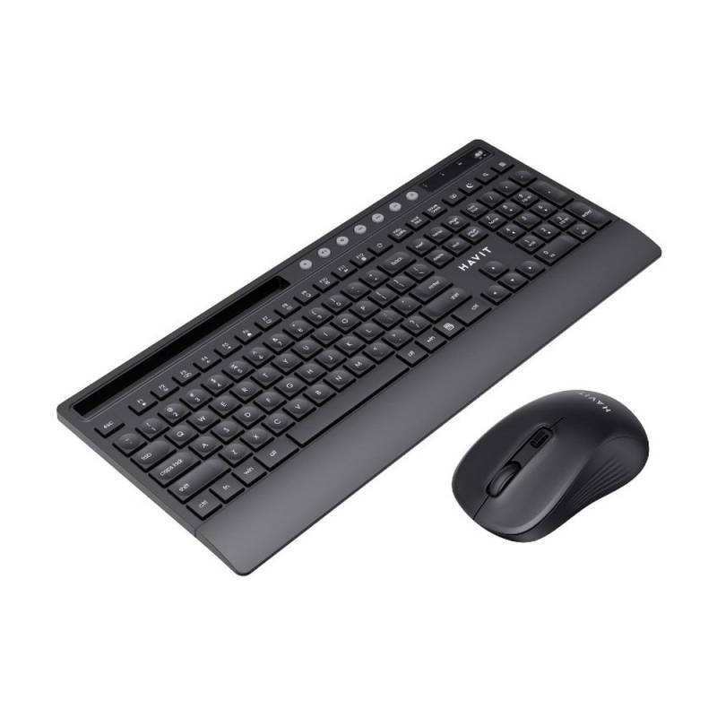 Kit Teclado Y Mouse Havit Kb242 Wireless En