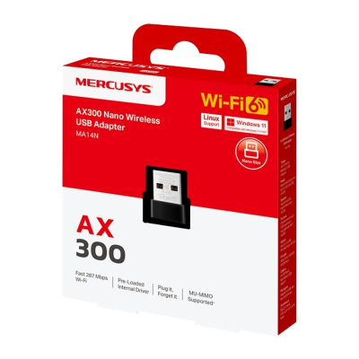 Capturador De Red Mercusys Usb Ma14N Ax3000 Wifi6