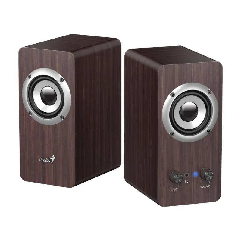 Parlante Genius Sp-Hf400 Dark Brown
