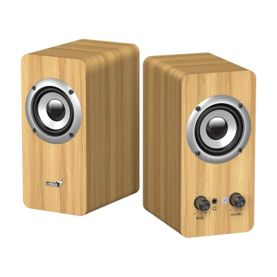 Parlante Genius Sp-Hf400 Pine Wood