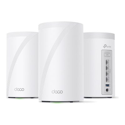 Sistema Wifi Mesh Tp-Link Deco Be65 Be11000 Wi-Fi7 (Pack X3)