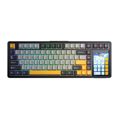 Teclado Aula L99 Mecanico Black/Grey/Yellow