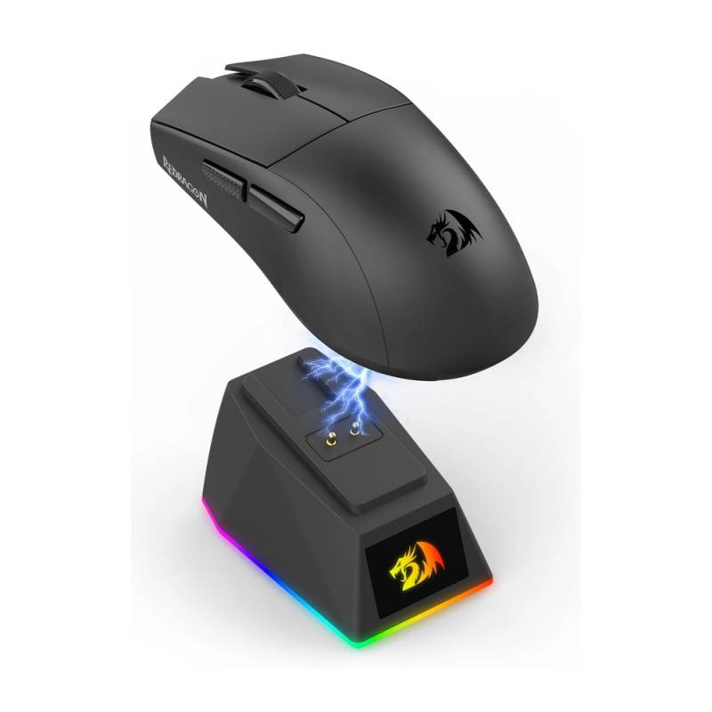 Mouse Redragon K1Ng Ultra M999 Inalambrico Rgb Black