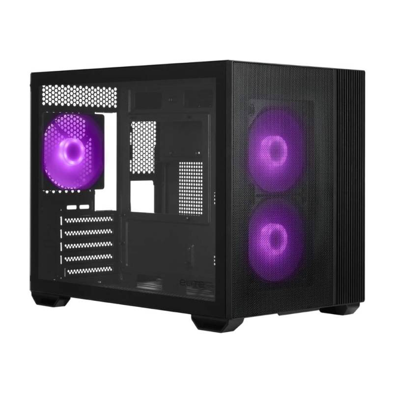 Gabinete Coolermaster Elite 461 X3 Fan Black
