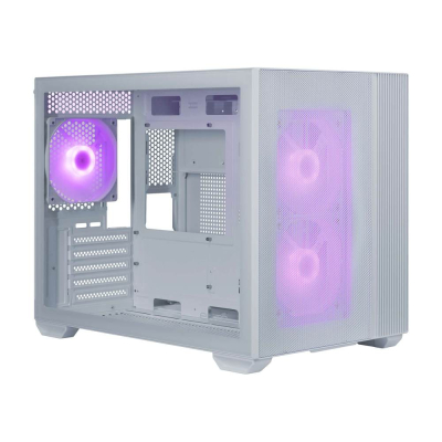 Gabinete Coolermaster Elite 461 X3 Fan White
