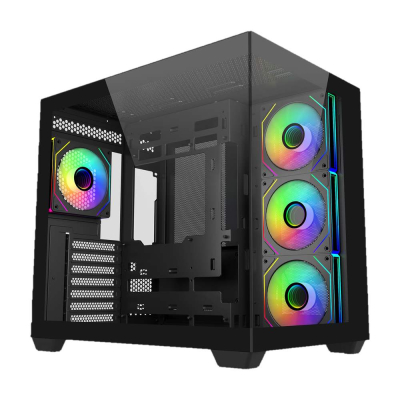 Gabinete Coolermaster Elite 681 X4 Fan Argb Black