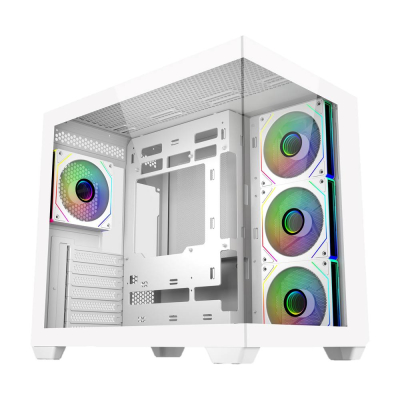 Gabinete Coolermaster Elite 681 X4 Fan Argb White