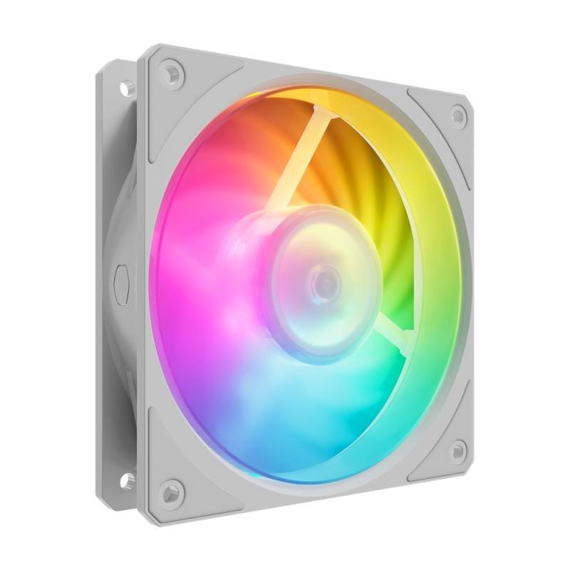 Cooler Gabinete Coolermaster 120 Mobius Argb White