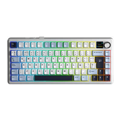 Teclado Aula F75 Max Sw Reaper Blanco Sp