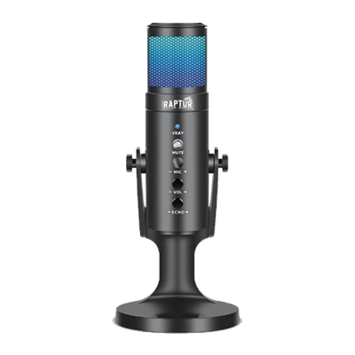 Microfono Raptor Vox Pro Rgb Usb P/Streaming