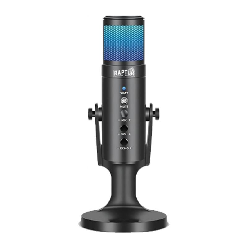 Microfono Raptor Vox Pro Rgb Usb P/Streaming
