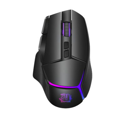 Mouse Raptor Storm Grip 9 Botones 24000 Dpi Inalambrico