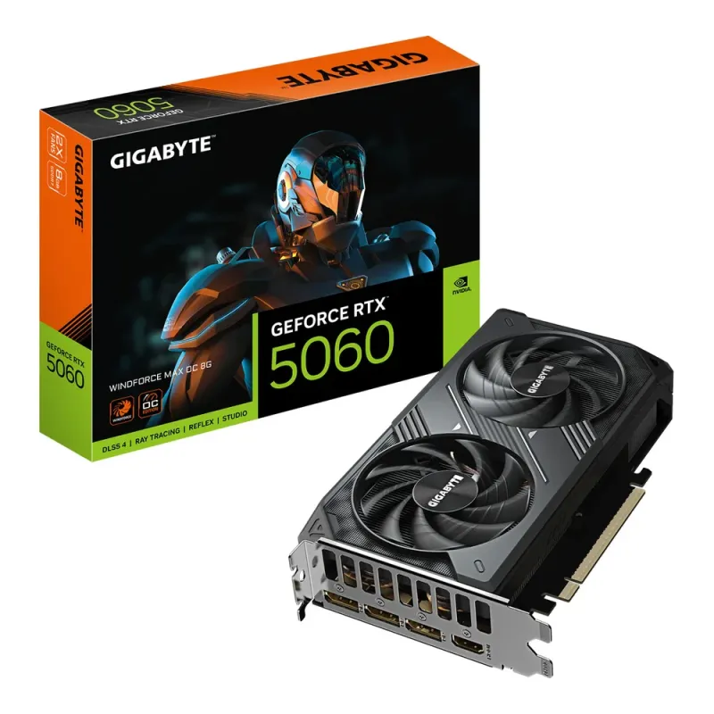 Vga Gigabyte Rtx 5060 Windforce Max Oc 8Gb Gddr7 Nvidia