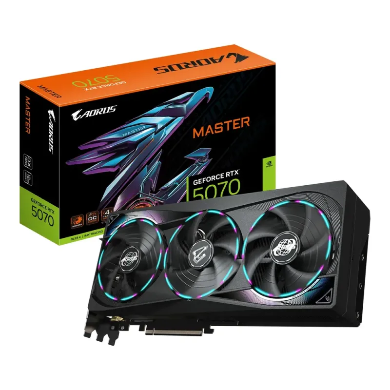 Vga Aorus Rtx 5070 Master 12Gb Gddr7 Nvidia