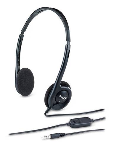 Outlet Auricular Genius Hs-M200C Black Con Micrófono