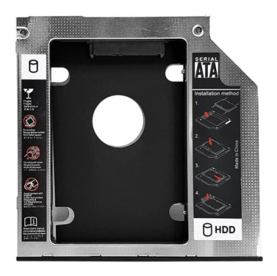 Adaptador Caddy Disk Sata 2.5 12.7Mm Nscadw12