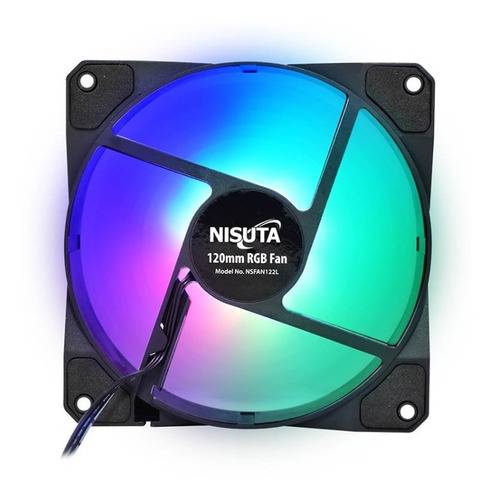 Cooler Gabinete Nisuta X2 120Mm Ns-Fan122L Rgb