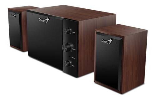 Parlante Genius Sw-2.1 350 Wooden