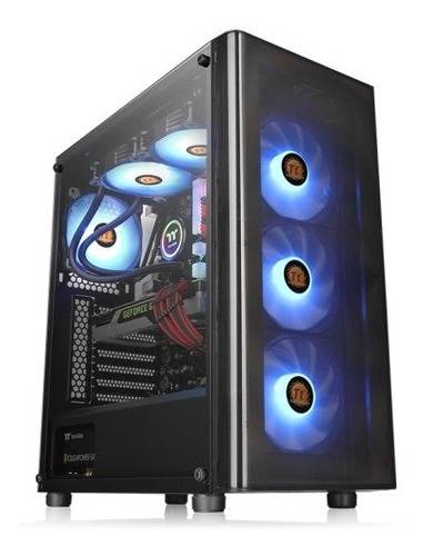 Gabinete Tt V200 Tg/Black Argb