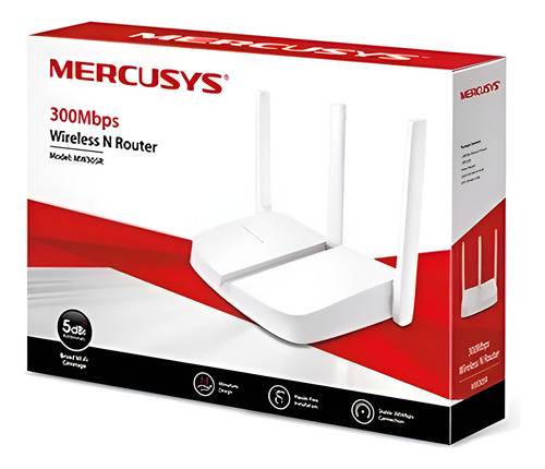 Outlet Router Mercusys Mw305R 300Mbps 3 Antenas