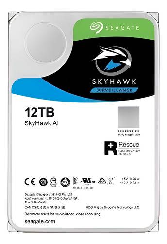Disco Rigido 12Tb Seagate Sata Iii Skyhawk