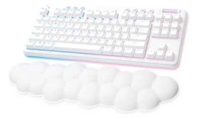 Teclado Logitech Inalambrico G715 Aurora Eng White