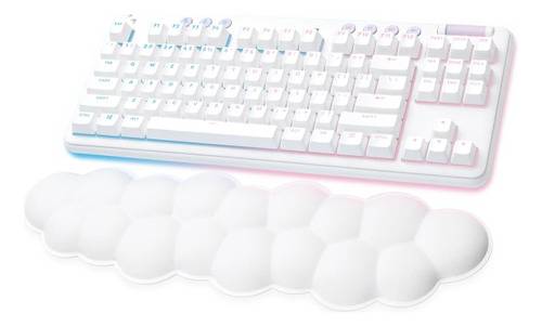 Teclado Logitech Inalambrico G715 Aurora Eng White
