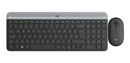 Outlet Combo Teclado Y Mouse Logitech Mk470 Inalámbrico