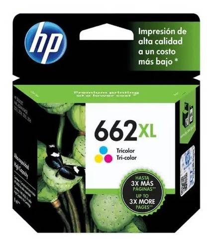 Outlet Cartucho Hp 662 Xl Tricolor Original