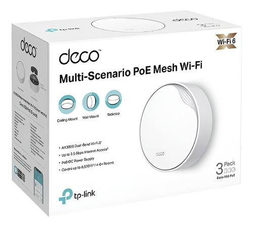 Sistema Wifi Mesh Tp-Link Deco X50 Poe Ax3000 Wi-Fi 6 (Pack X1)