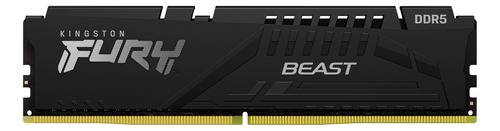 Memoria Ddr5 32Gb 5200Mhz Kingston Fury Beast Black Kf552C40Bb-32