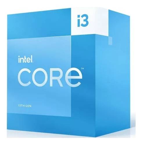 Procesador Intel Raptor Lake Core I3-13100F (4C/8T) 13Th Gen Lga1700