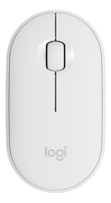 Outlet Mouse Logitech Pebble M350 Inalámbrico Blanco