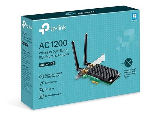 Outlet Placa De Red Tp-Link Archer T4E Ac1200 Wi-Fi