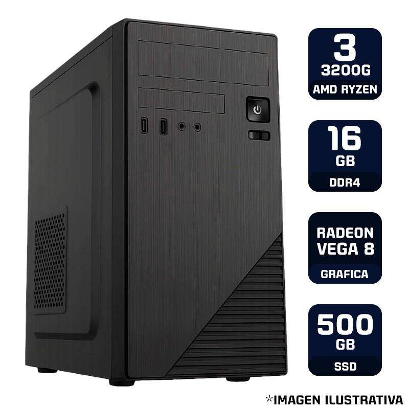 Pc Armada Gamer Amd Ryzen 3 3200G 16Gb Ram Ssd 480G
