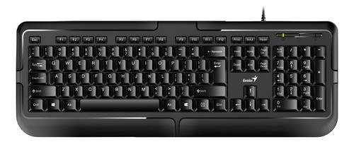 Teclado Genius Kb-118 Ii Usb Sp Black