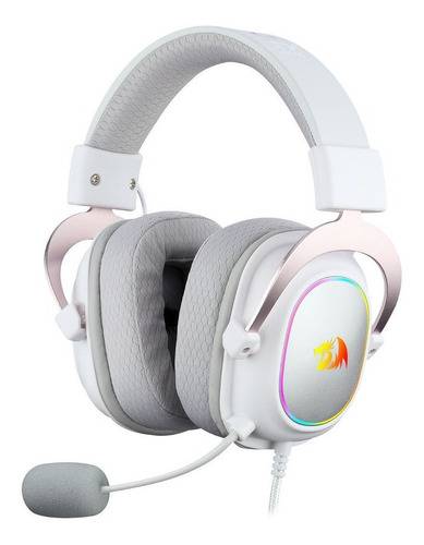 Auricular Redragon H510W-Rgb Zeus-X White