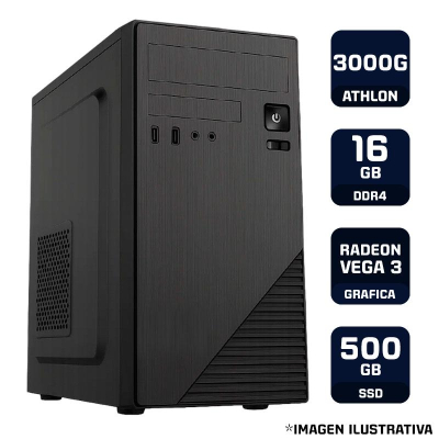 Pc Armada Cpu Amd Athlon 3000G 16Gb Ram 480Gb Ssd Oficina