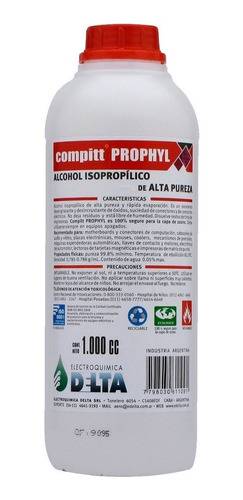 Alcohol Isopropílico Delta Botella 1Lt