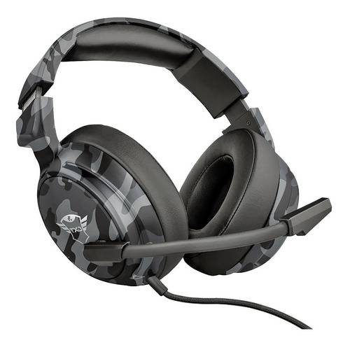 Auricular Trust Gxt433K Pylo Pc/Ps5/Ps4/Xbox Camuflado Black