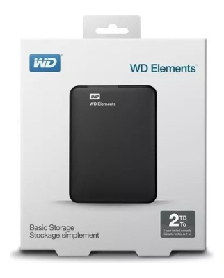 Disco Rigido Ext 2Tb Wd Element Usb 3.0