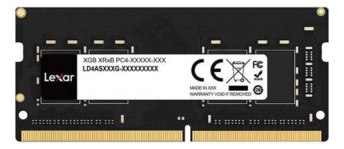 Memoria Notebook Ddr4 8Gb 3200Mhz Sodimm Lexar